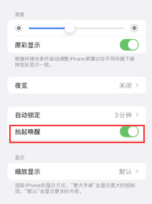 蒲城苹果授权维修站分享iPhone轻点无法唤醒怎么办