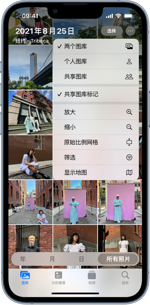 蒲城苹果手机维修分享升级 iOS 16.1 后，如何设置或加入 iCloud 共享照片图库 