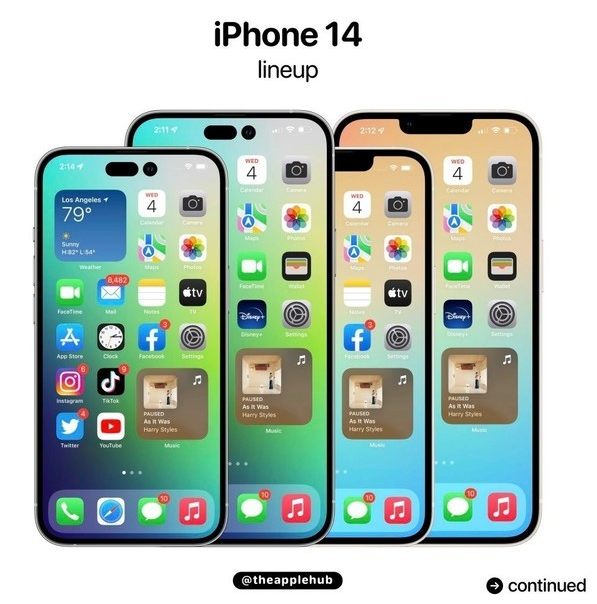 蒲城苹果14维修分享iPhone 14全家福 