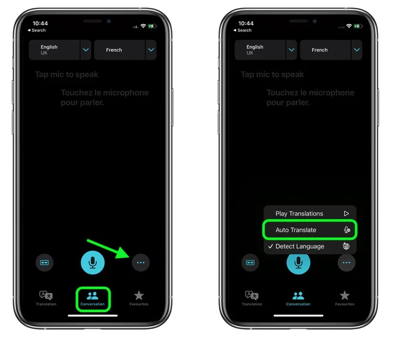 蒲城苹果手机维修分享iOS 15 “翻译” App 新改进 