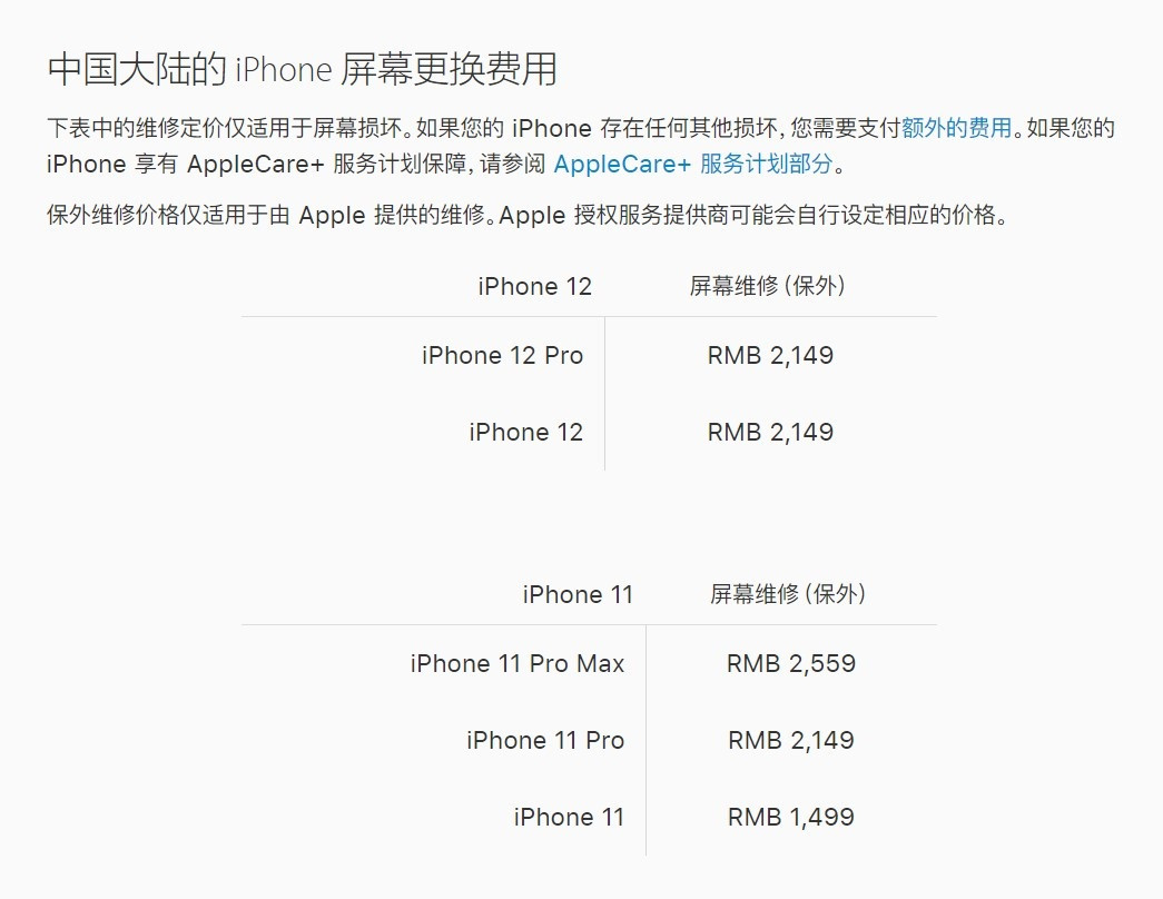 蒲城苹果手机维修分享iPhone 12/12 Pro 更换屏幕多少钱 