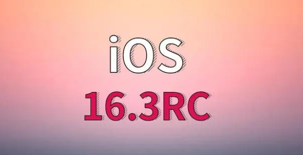 蒲城苹果手机维修分享iOS 16.3 RC版升级_iOS 16.3 RC版一键刷机教程 